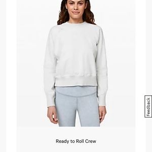 Lululemon Ready to Roll crew